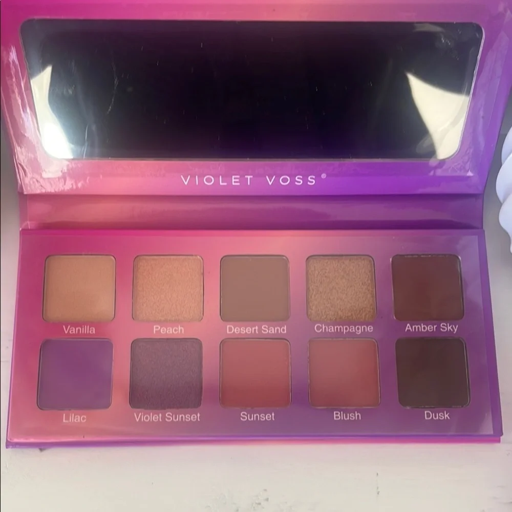 VIOLET VOSS Violet Sunset Eyeshadow + Pressed Pigment Palette | 10 Shades New